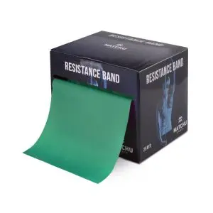 Weerstandsband groen 1,2 meter Fysio Heuveleind